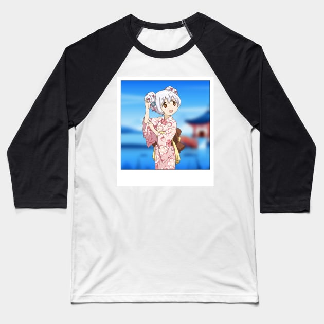 Nagisa Momoe -Summer Festival 2021 Baseball T-Shirt by YueGraphicDesign